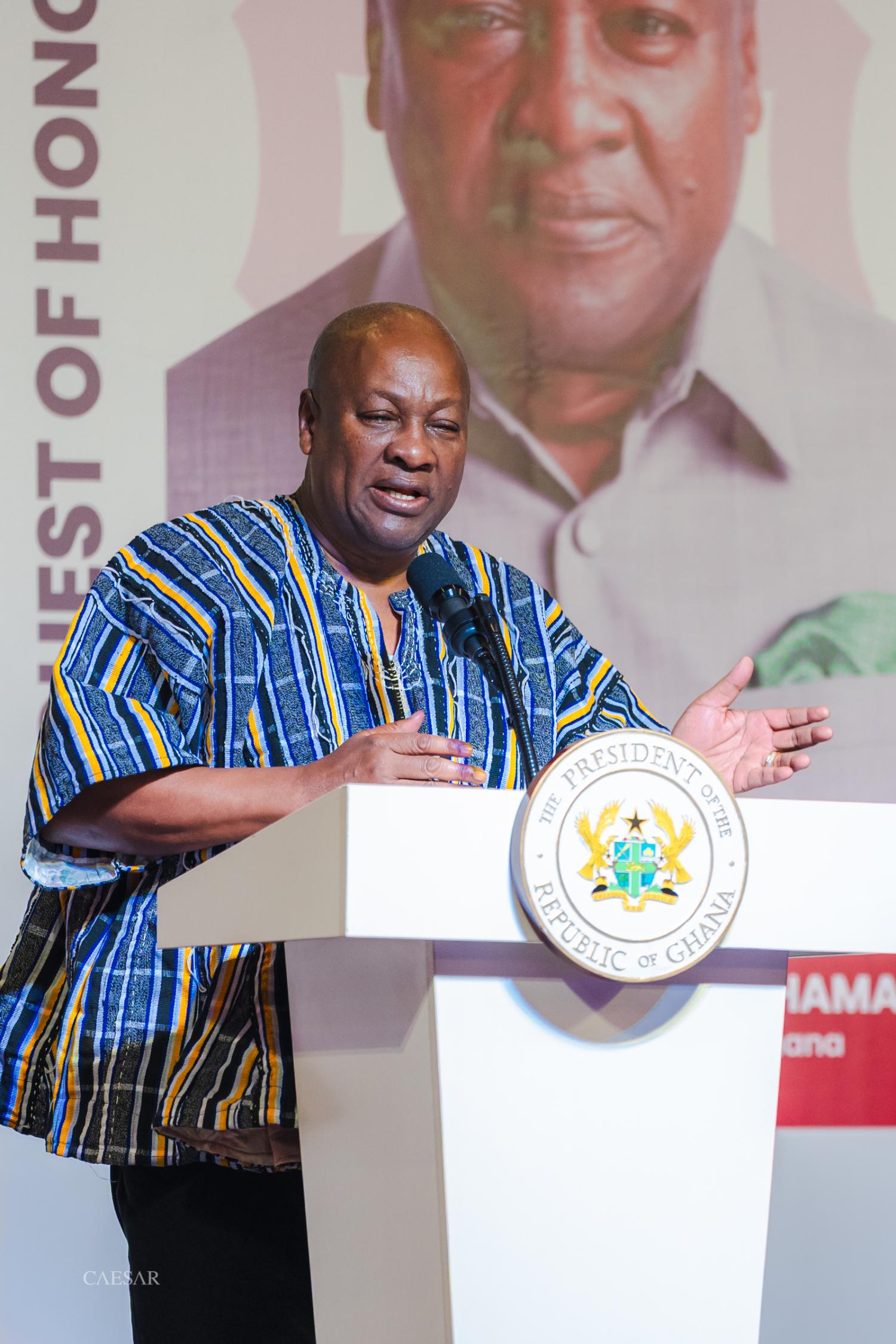 Prez John Dramani Mahama